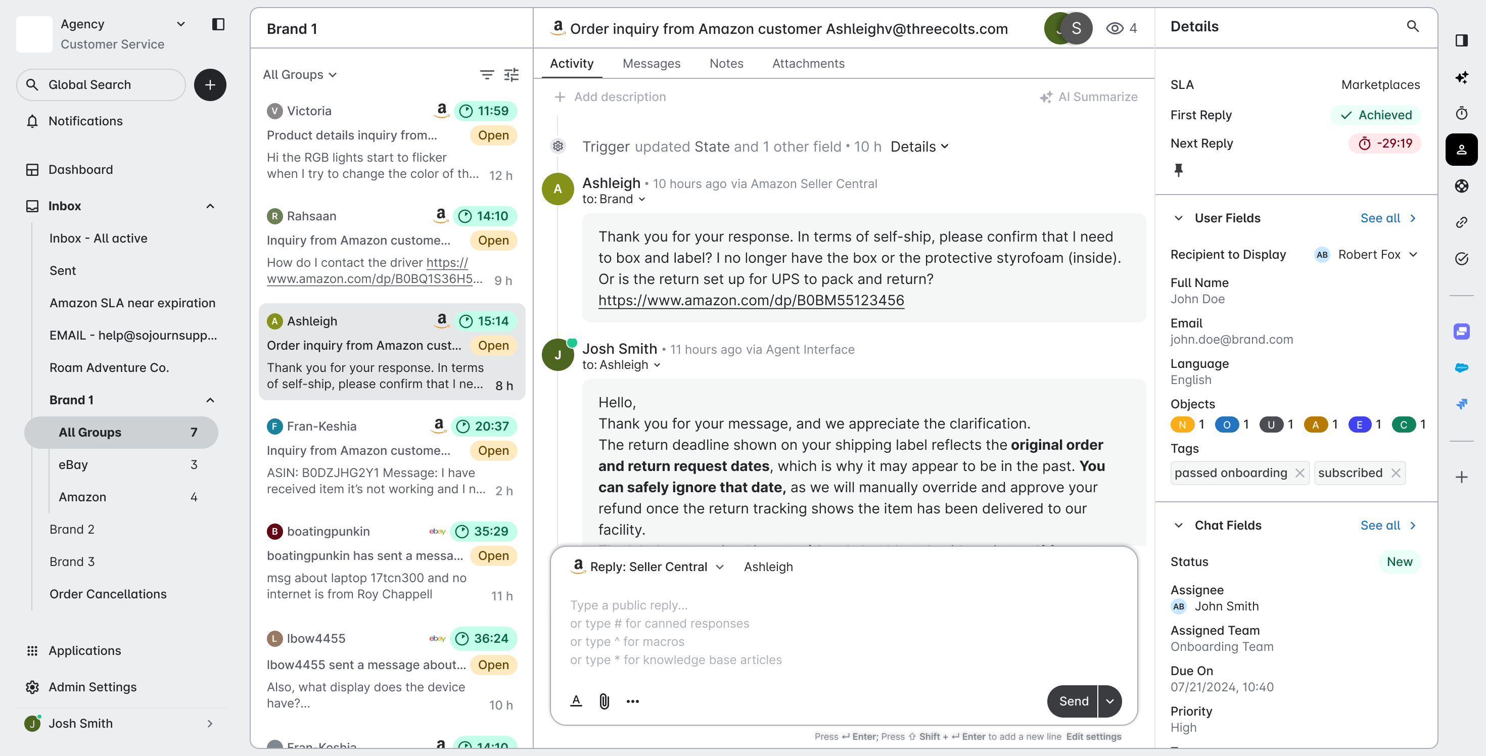 Product after redesign